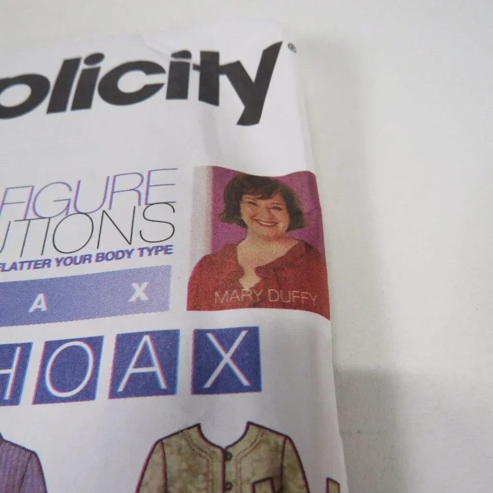 Simplicity 5975 Clothing Pattern EASY Dress & Jacket UNCUT 18W - 24W